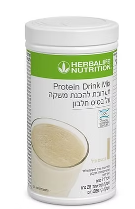 אבקה להכנת משקה על בסיס חלבון – Protein Drink Mix